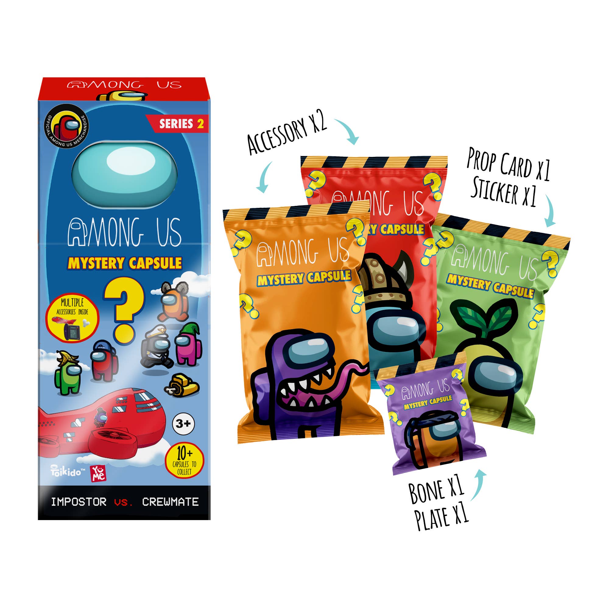 Among Us Mystery Capsule Toy Figure S2 Blind Box